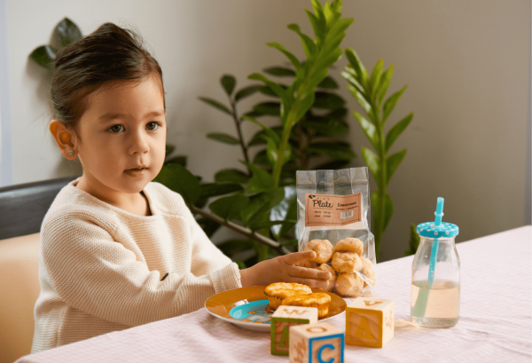 Kids Plate печенье слив с миндалём, 150 гр